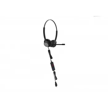 Headset Tellur Voice 420 bedrade headset binaural zwart TLL411006