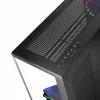 PC-behuizing MODECOM Volcano Stellar 5F ATX Midi Tower, gehard glas, 5 voorgeïnstalleerde ventilatoren, USB‑C, ondersteunt microATX/ATX, max. GPU 420 mm, CPU-koelerhoogte 175 mm