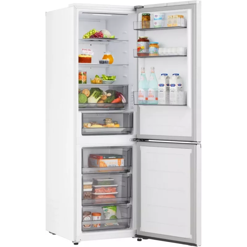 LG GBBSJ1CCSW koel-vriescombinatie vrijstaand 333 L wit