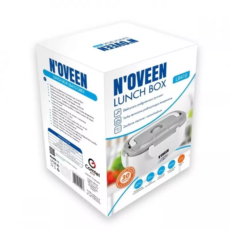 Verwarmde voedselcontainer Lunch Box LB410 grijs