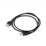 USB-kabel Star Micronics USB 2.0 1m zwart stekker/stekker