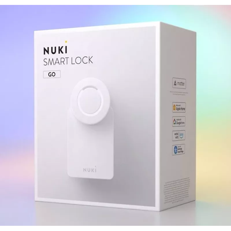Nuki Smart Lock Go (2025) 221148 slim deurslot, Bluetooth, wifi en Matter