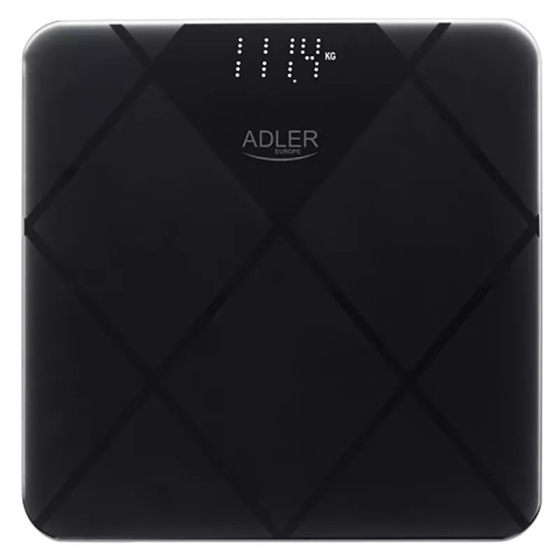 Adler AD 8169 elektronische personenweegschaal LED