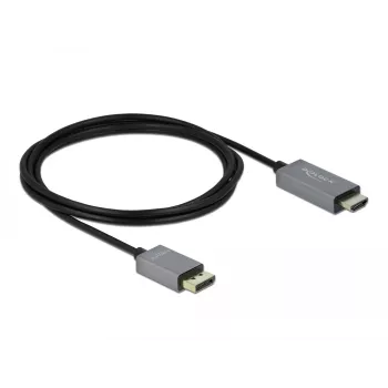 DisplayPort-naar-HDMI-kabel DeLOCK actief 1.4 4K 60Hz 2m