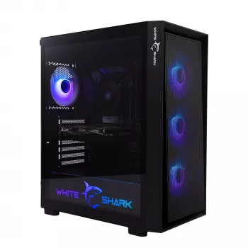 Computerkast White Shark GCC-2401 Warhead-3 ATX zwart