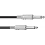 Audiokabel Omnitronic 3021050A 6,3 mm mono jack, 1 m