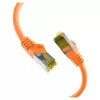 RJ45-patchkabel Cat.6A S/FTP LSZH Cat.7 ruwkabel oranje
