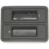 GoXtreme Dual Vision 4K accu-laadstation – dual-bay-oplader voor actiecamera-accu's, model 01492