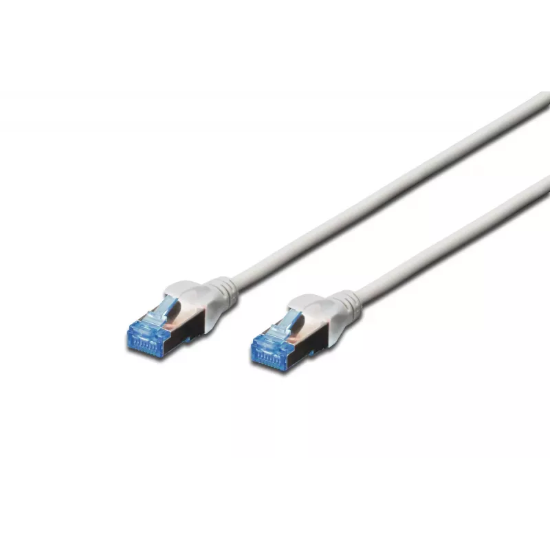 Netwerkkabel Digitus CAT 5e SF/UTP RJ-45 1m grijs