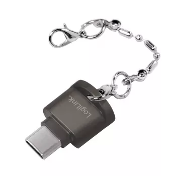 USB-C naar microSD-kaartlezer als sleutelhanger