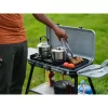 Camping Kitchen 2 Multi Cook Plus, gasstel grijs, 2 kookzones 2x 1,8 kW + grillplaat 0,9 kW, model 2025