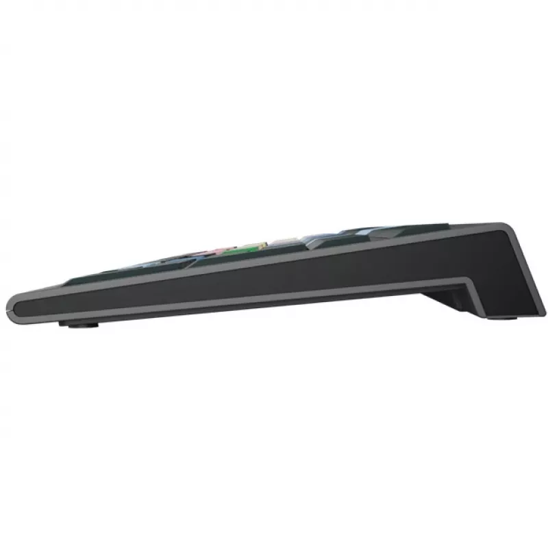 Logickeyboard Avid Media Composer Astra 2 toetsenbord universeel USB QWERTY Duits grijs