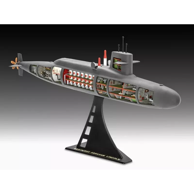 Kunststof modelschip REVELL S.S.B. Abraham Lincoln 1/253 schaal bouwpakket
