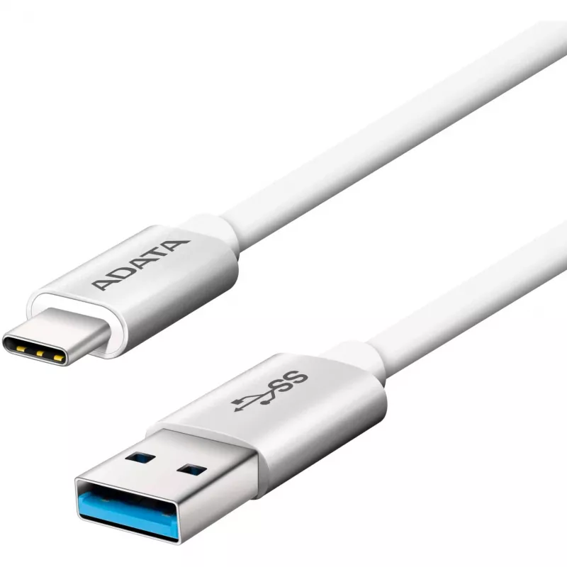 ADATA USB-C - USB 3.0, 1m USB-kabel USB 3.2 Gen 1 (3.1 Gen 1) USB C USB A wit