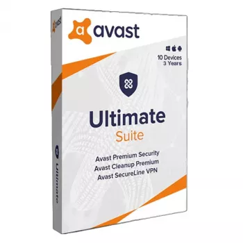 Avast Ultimate licentiesleutel – 10 apparaten, 3 jaar (wereldwijd)