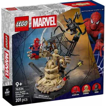 LEGO MARVEL 76334 Episch gevecht: Spider-Man tegen Sandman