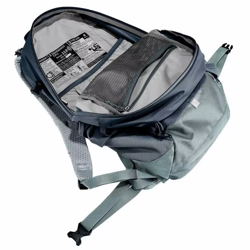 Rugzak DEUTER Trail 25 – 25L wandeldagrugzak, zwart-schiefer