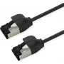 ROLINE S/FTP patchkabel Cat.8.1, slank, PoE, zwart, 0,5 m (21.15.3450)