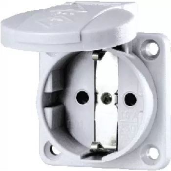 MENNEKES SCHUKO-inbouwcontactdoos 16A 11030 grijs 2P+E 230V 11030 (11030.)