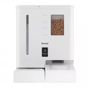 Automatische voerbak Sponge SPONGE Pet Feeder Smart DUAL — slimme dubbele voerbak voor huisdieren