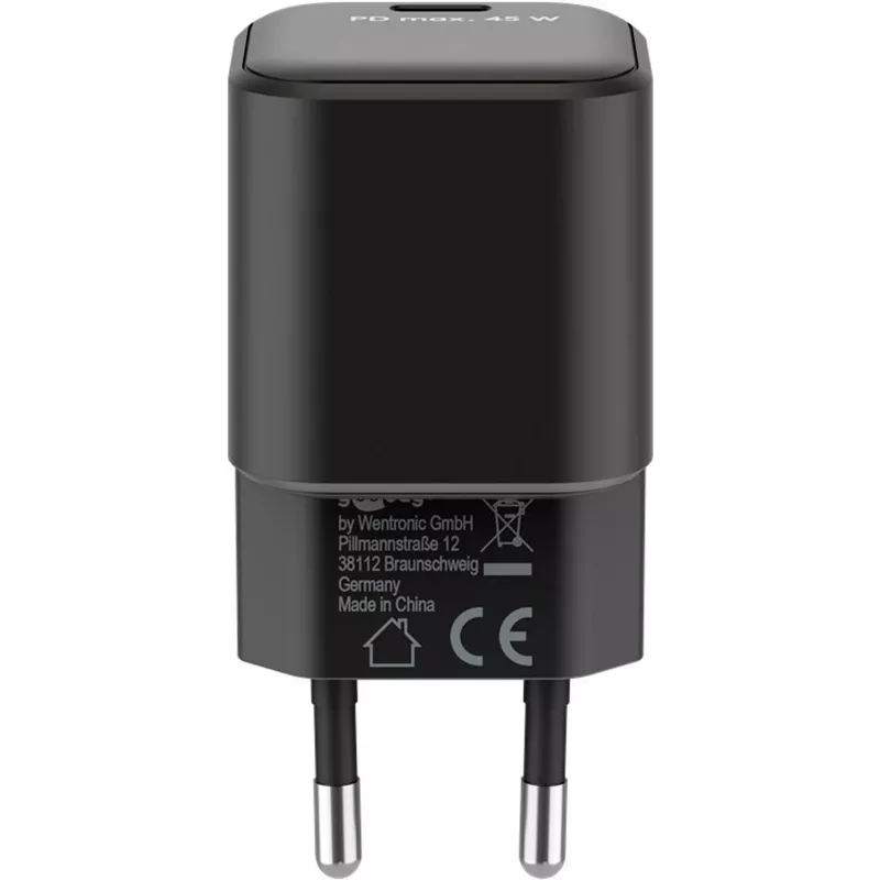 Goobay oplader 65331 indoor AC snellader zwart USB Type-C