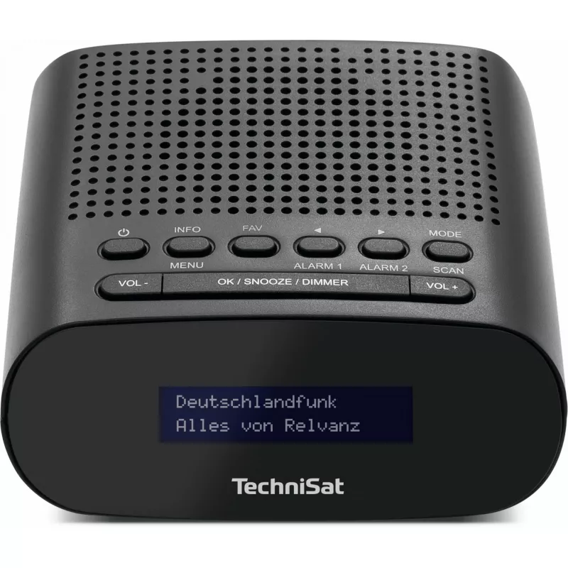 Wekkerradio TechniSat TECHNIRADIO 50 analoog digitaal DAB FM