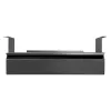 Onderbureau-lade MACLEAN MC-875 – stalen plateau, voor montage onder het bureau, draagvermogen tot 5 kg