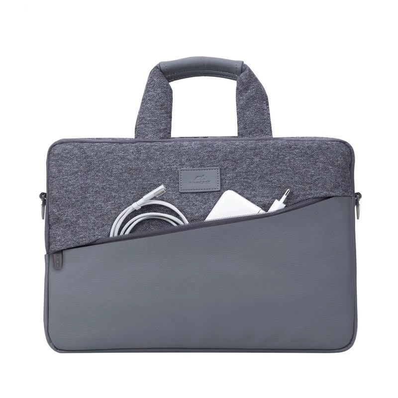 Laptophoes Egmont 15.6/7930 grijs Rivacase
