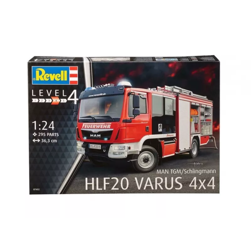 Revell 1/24 schaal MAN/Schlingmann HLF 20 Varus modelbouwpakket