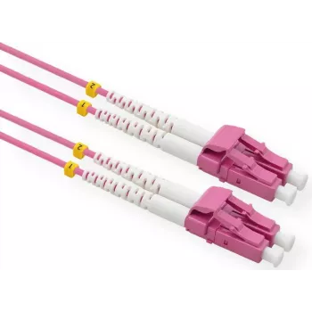 VALUE - patchkabel - LC multimode (M) naar LC multimode (M) - 5 m - glasvezel - 50/125 micrometer - OM3 - halogeenvrij - violet (21.99.8834)