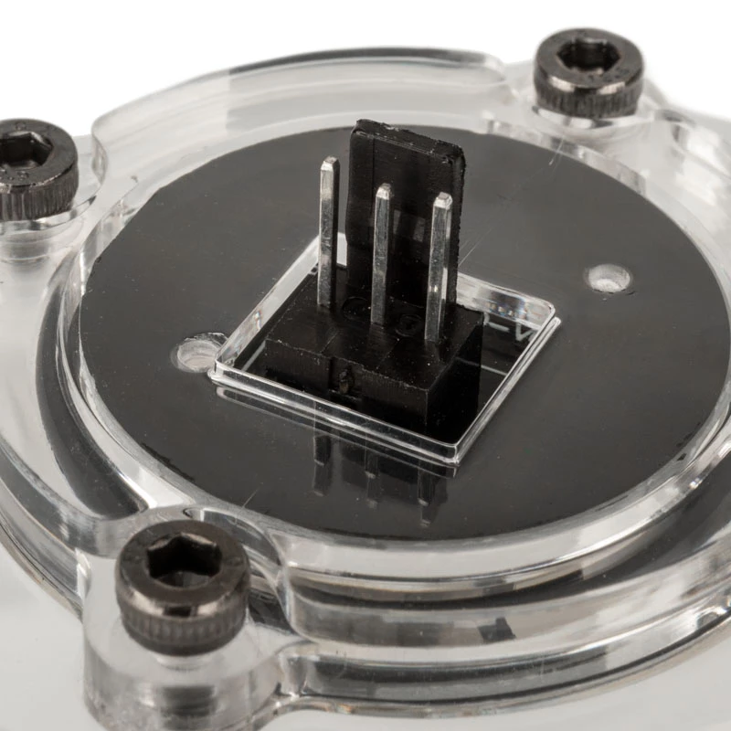 Debietmeter Barrow SLFV1-RGB ARGB acryl inline voor aangepaste waterkoelingscircuits