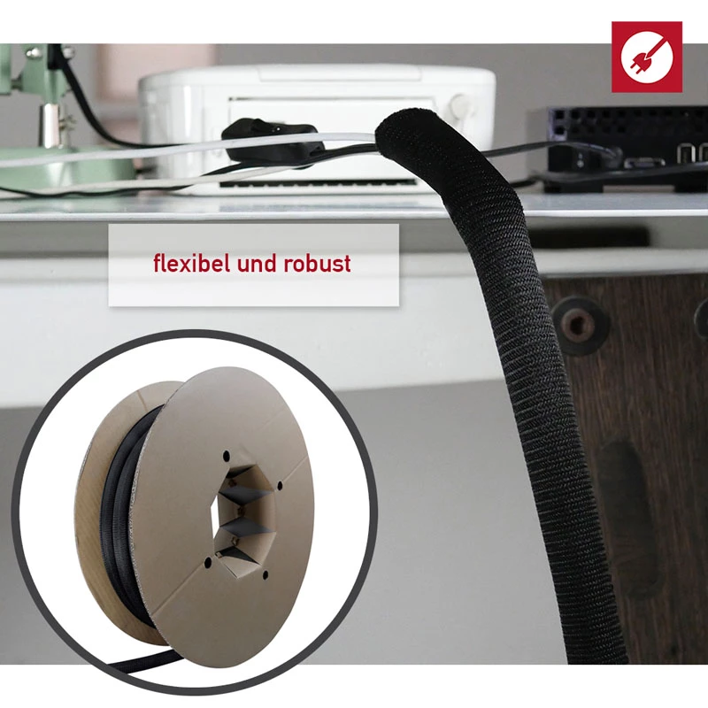 Kabelgoot Label-the-cable PRO5110 zwart