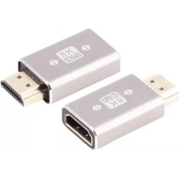 HDMI-adapter ShiverPeaks SP10-01054 HDMI-A naar HDMI-A zilver