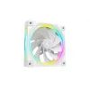 DeepCool FL12R WH 3-in-1 Reverse 120 mm behuizingsventilatoren, 3 stuks, 500-2150 tpm, 93,45 m³/u, vloeistofdynamisch lager, 4-pins PWM, 33,9 dB, wit