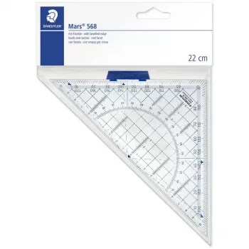 Liniaal Staedtler Mars 568 transparant