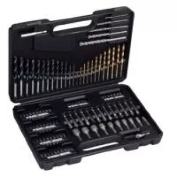 Black & Decker A7200-XJ Titanium - schroevendraaier- en boorbitset - 109 stuks