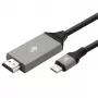TB kabel HDMI 2.0V - USB 3.1 Type-C (AKTBXVH1P20C20B)