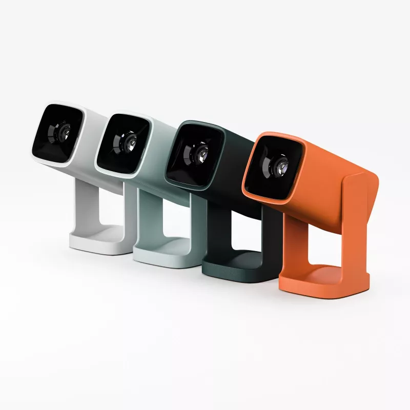 Projector WANBO Cube 1 (oranje) — compacte draagbare LED-projector, model CUBE1CANYON