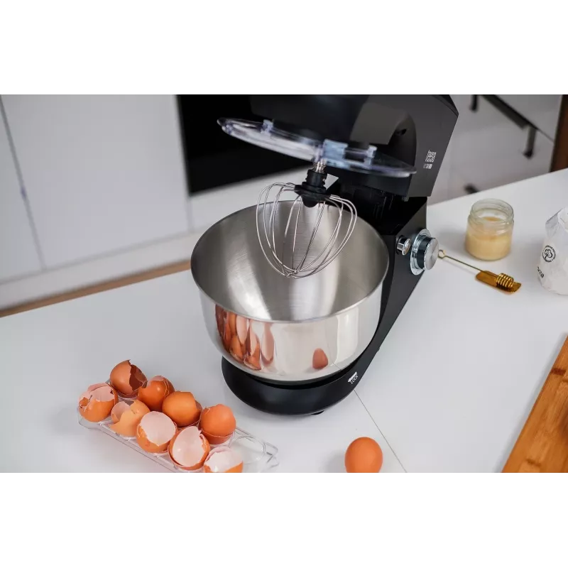 TEESA keukenmachine EASY COOK Single zwart TSA3545-B 1000W 4L