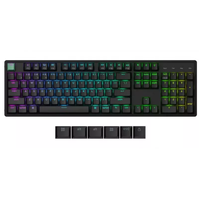 Toetsenbord Wrl K10 HE/zwart K10H-J1 Keychron