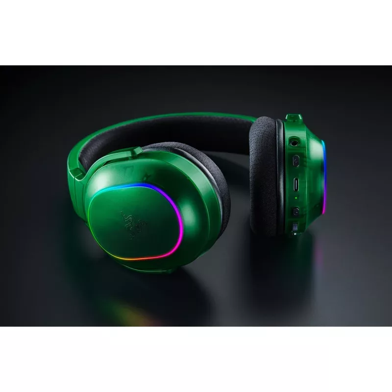 Razer Barracuda X Chroma headset draadloos hoofdbeugel gaming Bluetooth groen