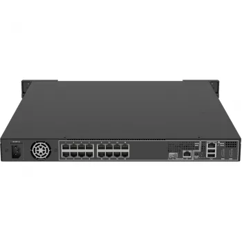 Netwerk-videorecorder AXIS S2216 Mk II 1U Zwart — 16 kanalen, tot 7680×4320, 4 TB HDD (max. 16 TB), 256 GB SSD, RAID 0/1/10, FIPS 140-2 L2