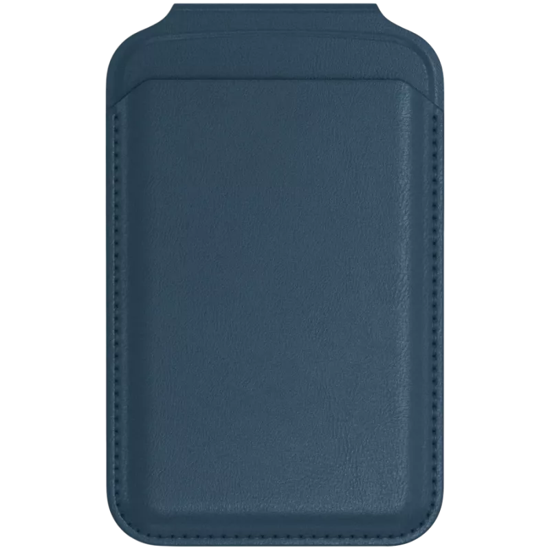 SATECHI vegan leather magnetische wallet stand (donkerblauw)