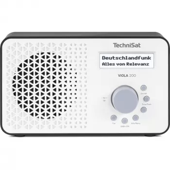 TV-ontvanger TECHNISAT VIOLA 200 wit/zwart HD DVB-S2
