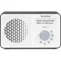 TechniSat VIOLA 200 DAB+ digitale radiowekker, wit/zwart