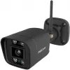 Foscam V8P bullet-wifi-camera voor buiten, 8 MP 4K (3840x2160), dual-band wifi, spotlight, sirene, nachtzicht, zwart