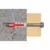 fischer plug DUOPOWER 10x50 BigBox lichtgrijs/rood 210 stuks hersluitbaar (570550)