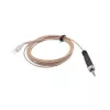 Microfoon Sennheiser HSP 4-ew-3 niere-condensator bedraad 3,5 mm beige, 1,6 m kabel, 40–20000 Hz