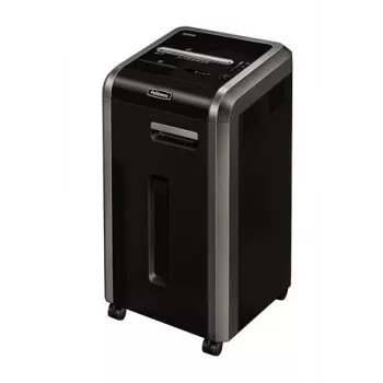 Fellowes 225Mi papiersnipper microsnede versnippering 24 cm zwart