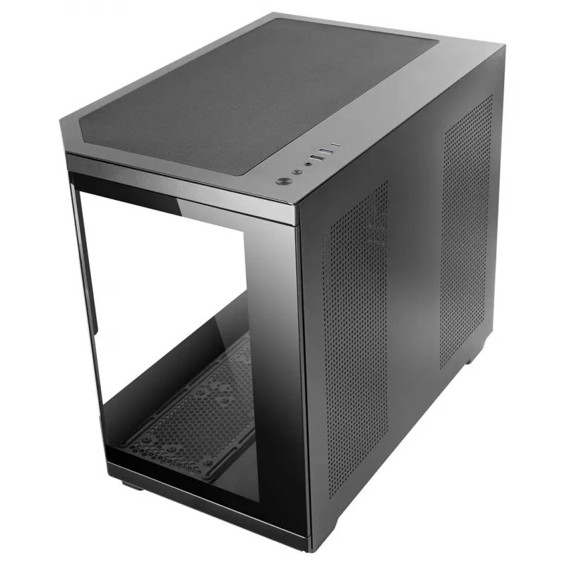 Mars Gaming MC3TCORELCDM computerbehuizing mini tower zwart
